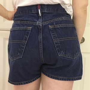 Tommy Hilfiger High-Waisted Denim Shorts